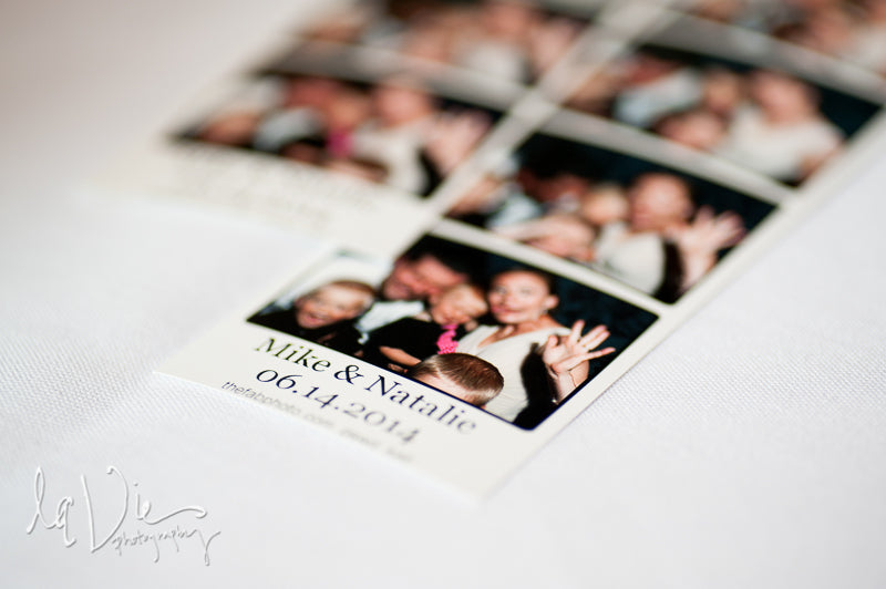 Adorable wedding photo-booth pictures