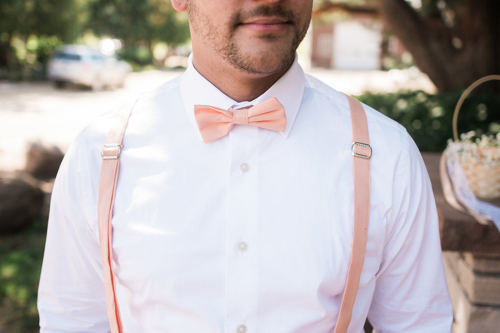 peach bowtie