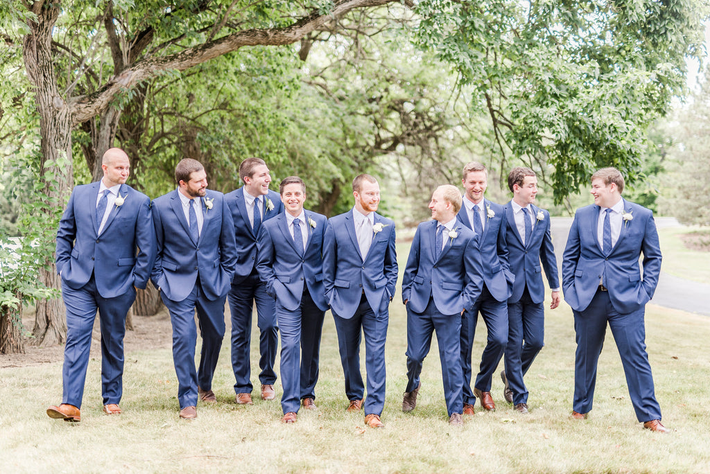 Kennedy blue groomsmen 