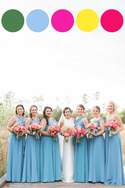 Sindy and Trey on The Perfect Pallette | Kennedy Blue Wedding 