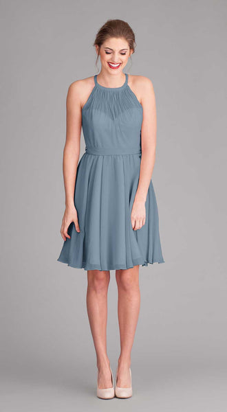 Kennedy Blue Bridesmaid Dress Sienna in Slate Blue