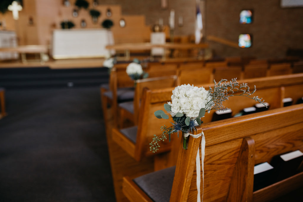 Church wedding ceremony 