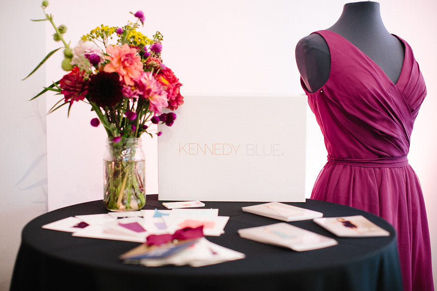 Kennedy Blue's booth | Floral Graffiti Inspiration at The Big Fake Wedding