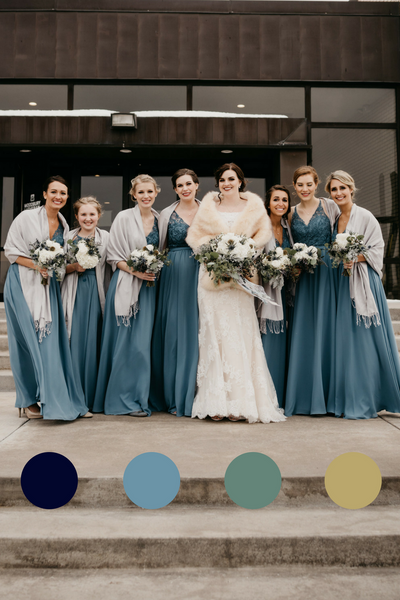 Maggie + Patrick's Winter Wedding 