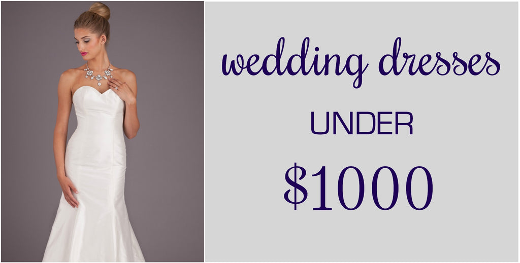 Kennedy Blue Wedding Dresses Under $1000