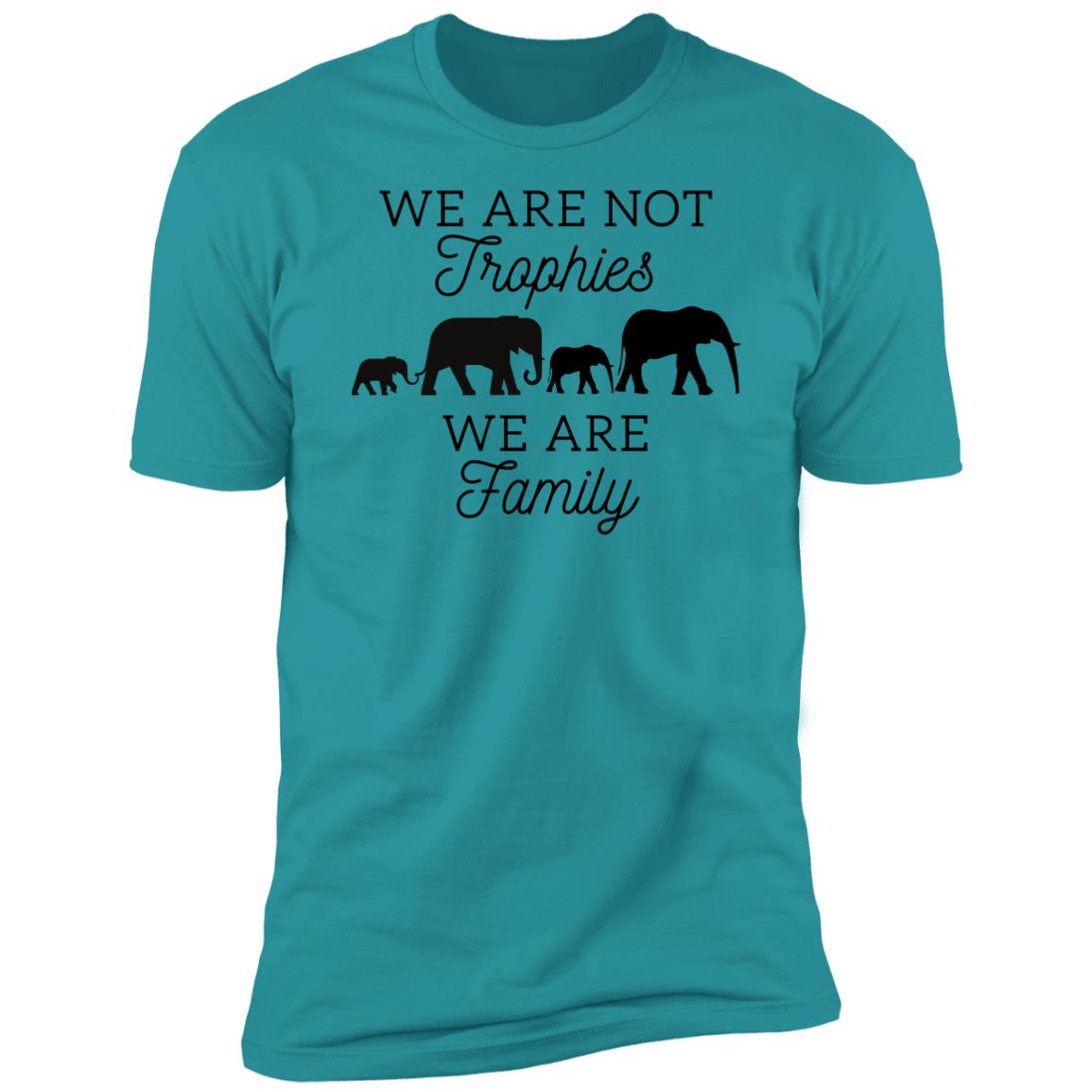 We Are Not Trophies We Are Family Ultimate Cotton T-Shirt