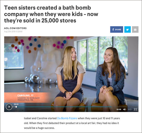 Meet the sisterpreneurs behind Da Bomb. (Click to watch full video)