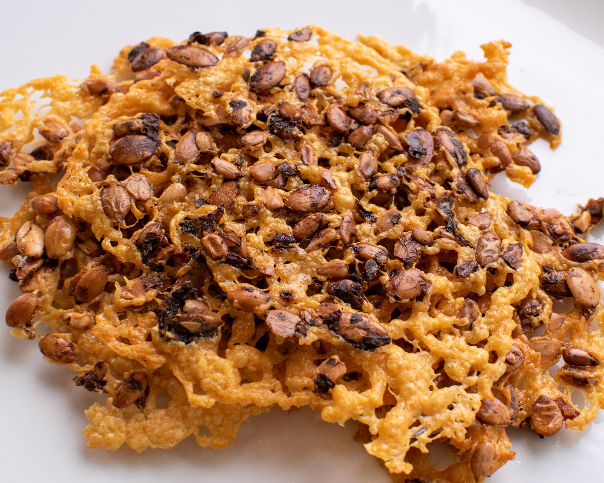Sprouted Seed Cheese Crisps