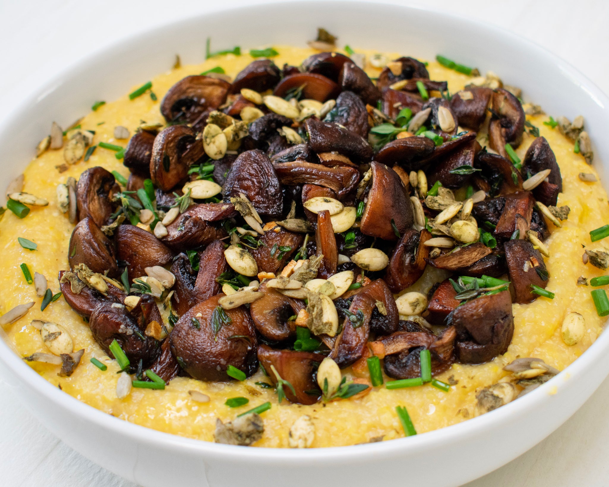 Mushroom & Herb Polenta