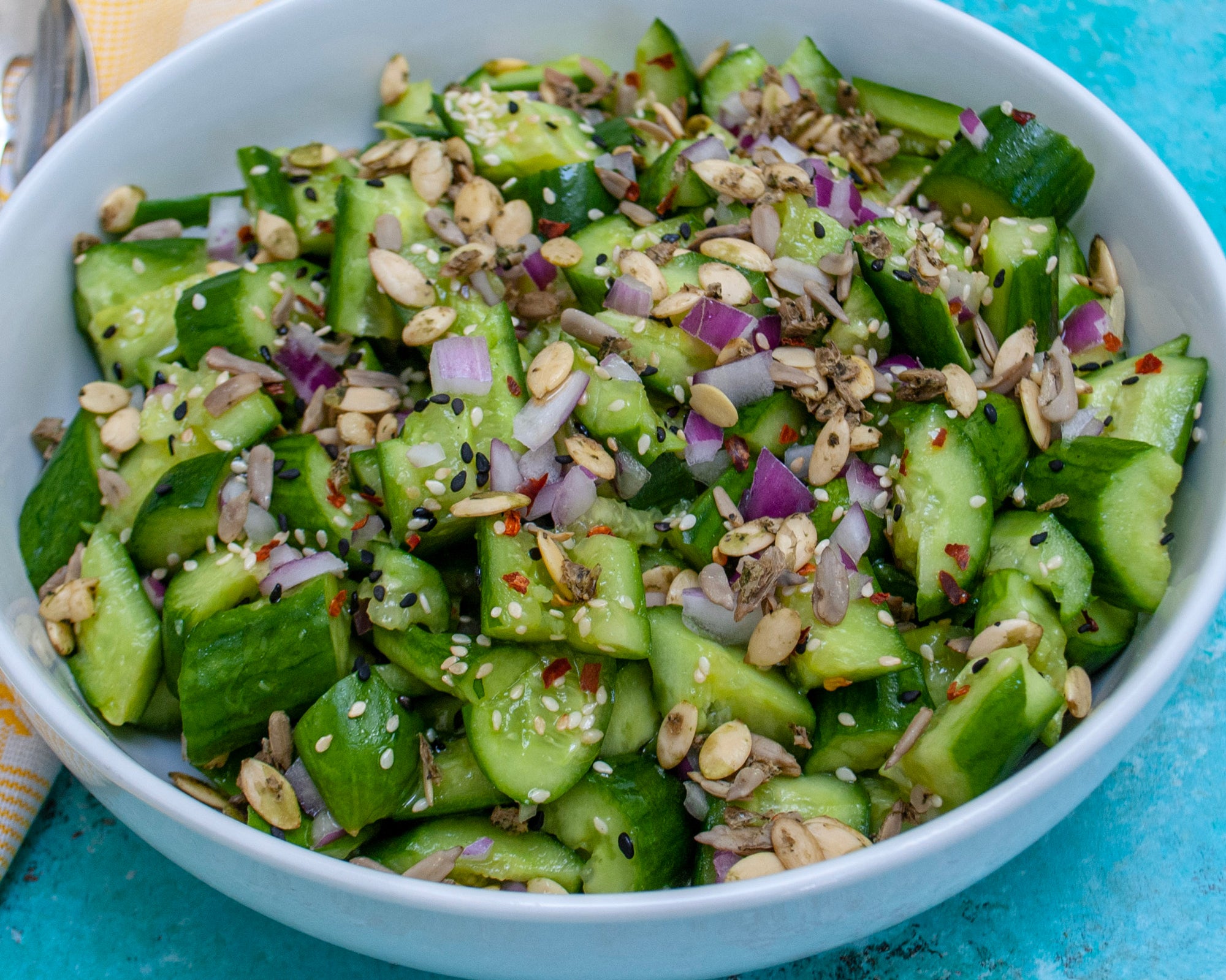 Smashed Cucumber Salad