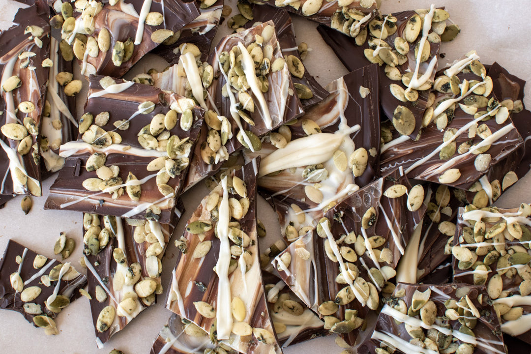 Swirled Chocolate Bark Recipe