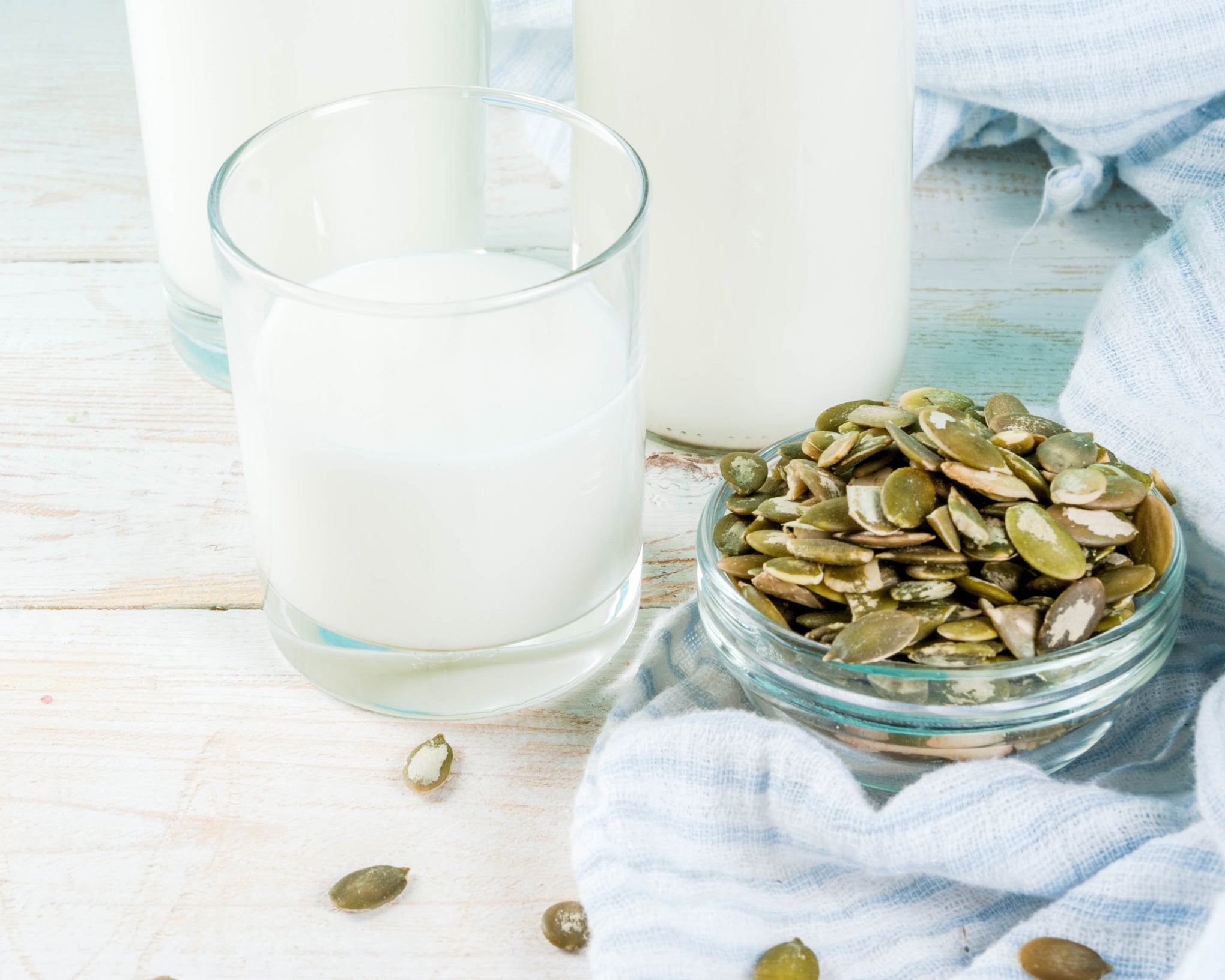 Sprouted Pumpkin Seed Milk Recipe