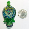 Matthew Neebs Glass Skull Pendant