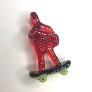 Goober Gabe Glass Skate Pendant