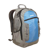 Blue and Gray Travel Backpack