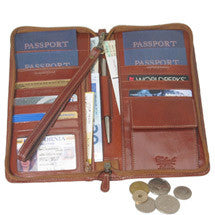 Selection of cases to fit your passport and itinerary whether you are traveling solo or with a family of five