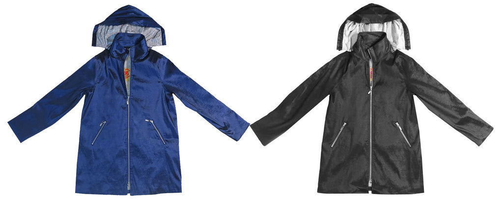 Mycra Pac Gabby Raincoat Colors Navy and Black