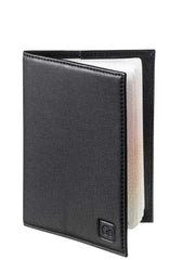 RFID Blocking Black Color Passport Holder Design Go