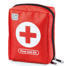 Bright Red Travel First Aid Kit...