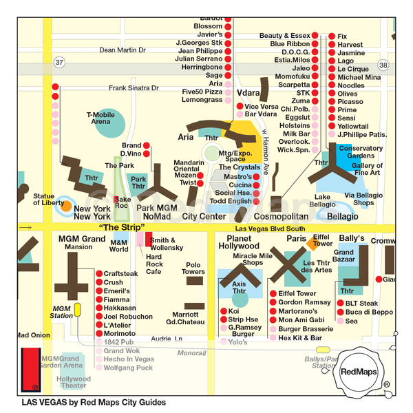 Printable Map Of Fremont Street Las Vegas