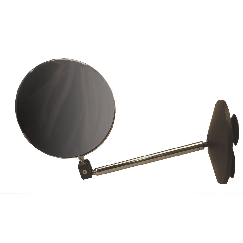 telescoping suction cup magnifying mirror