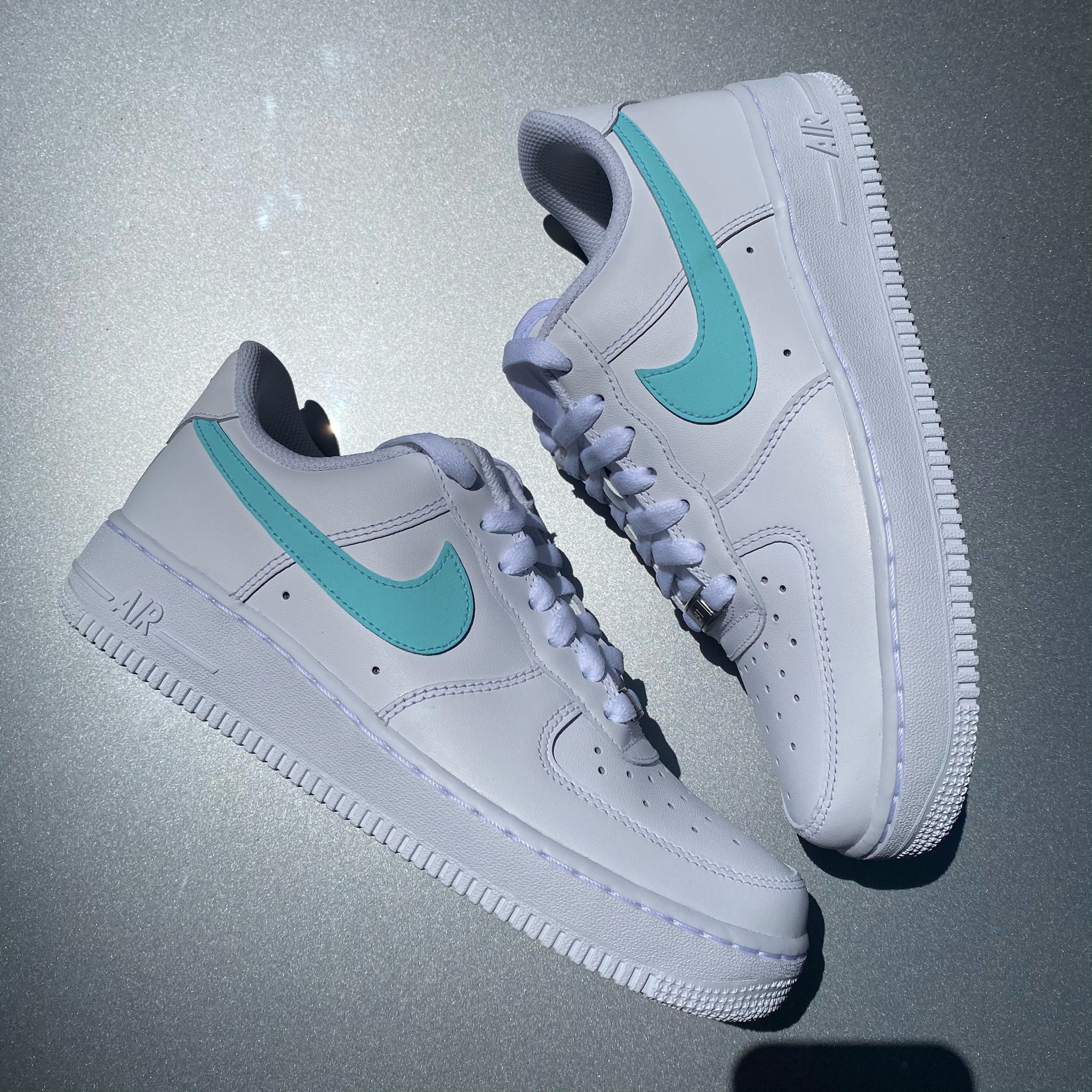 nike air force 1 blue tick