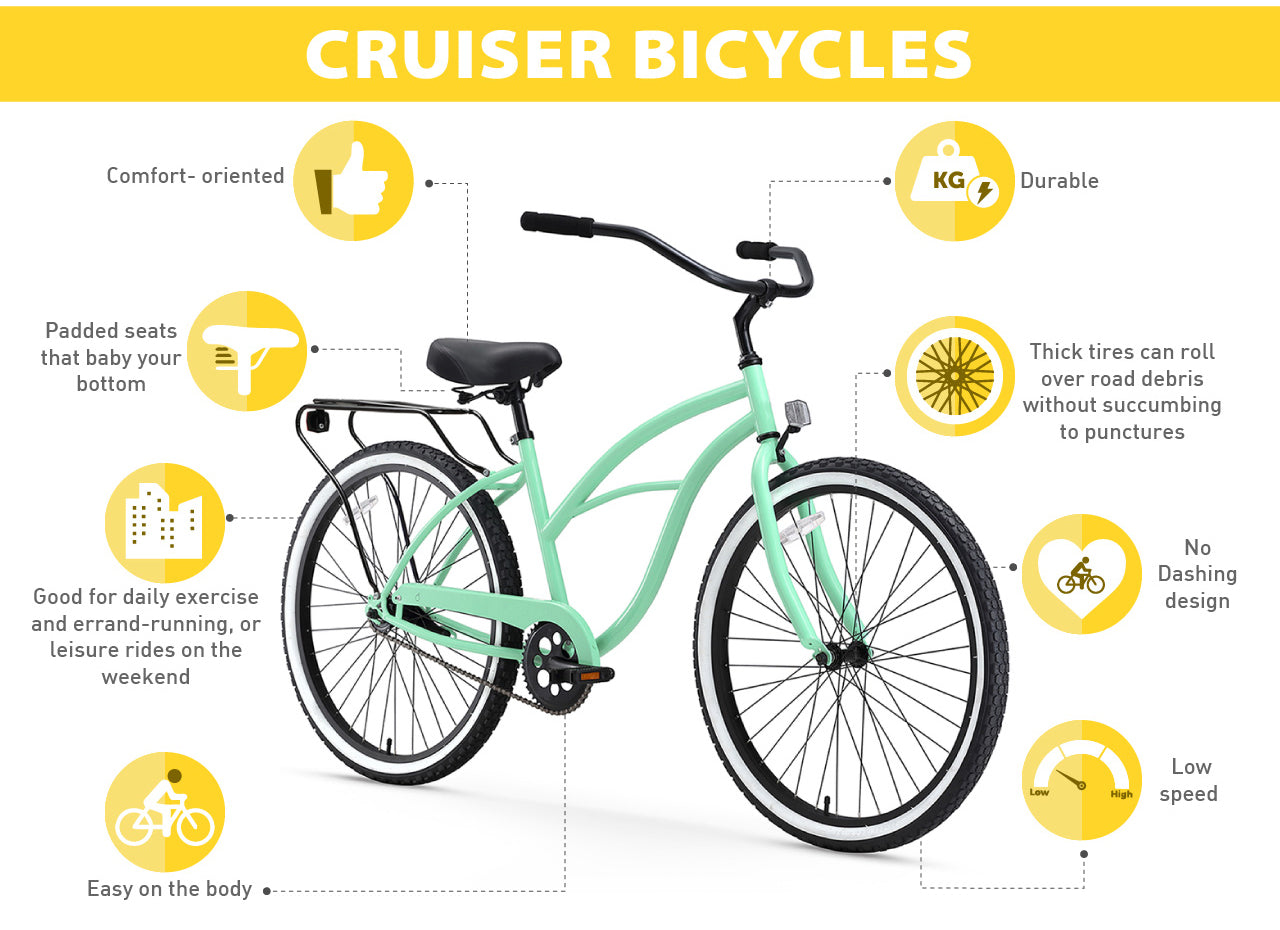 cruiser bike advantages 