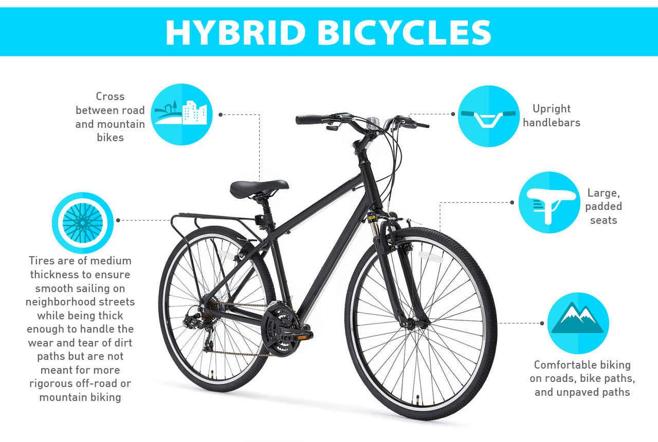 hybrid bike advantages