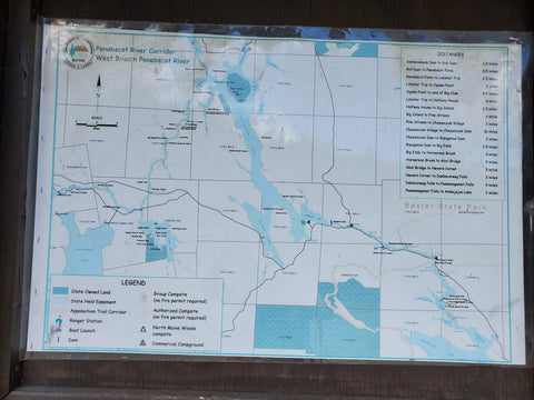 Ripogenus Recreation Area Map