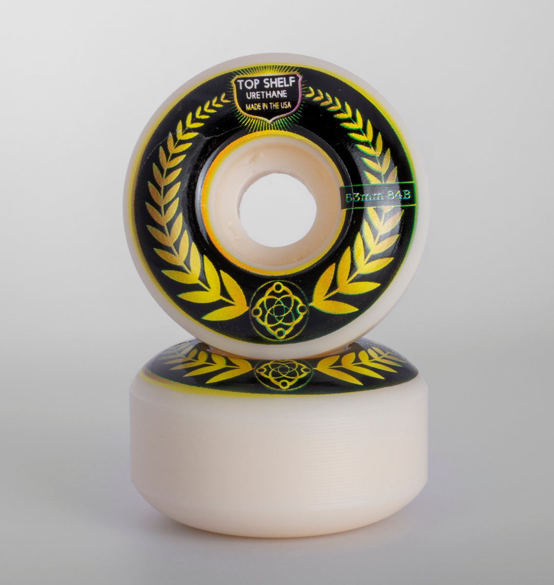 53mm Elegance Top Shelf Urethane Skate Wheels (84b Satori Movement