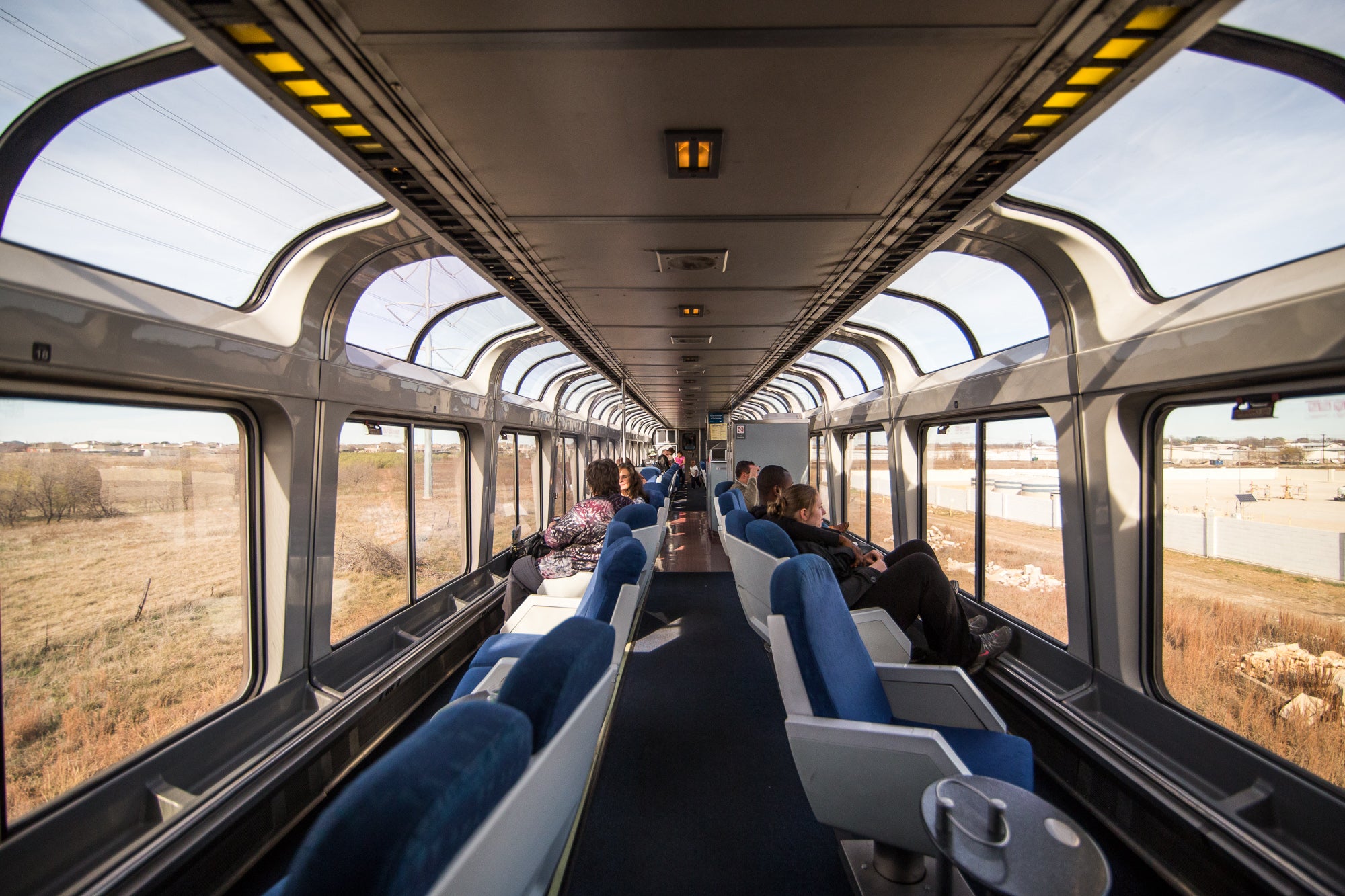 Sightseer Lounge, Amtrak