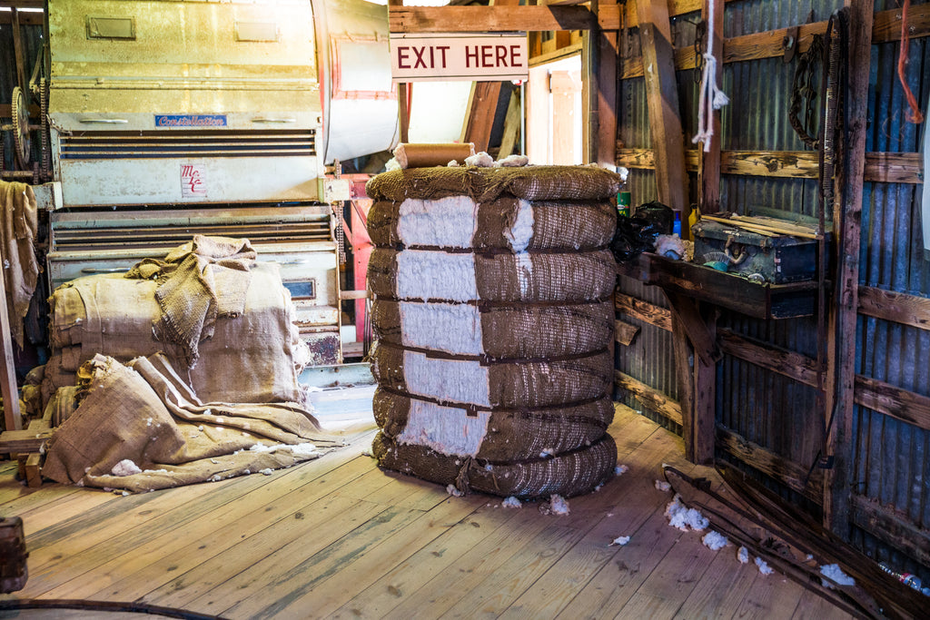 Bale of Texas Cotton