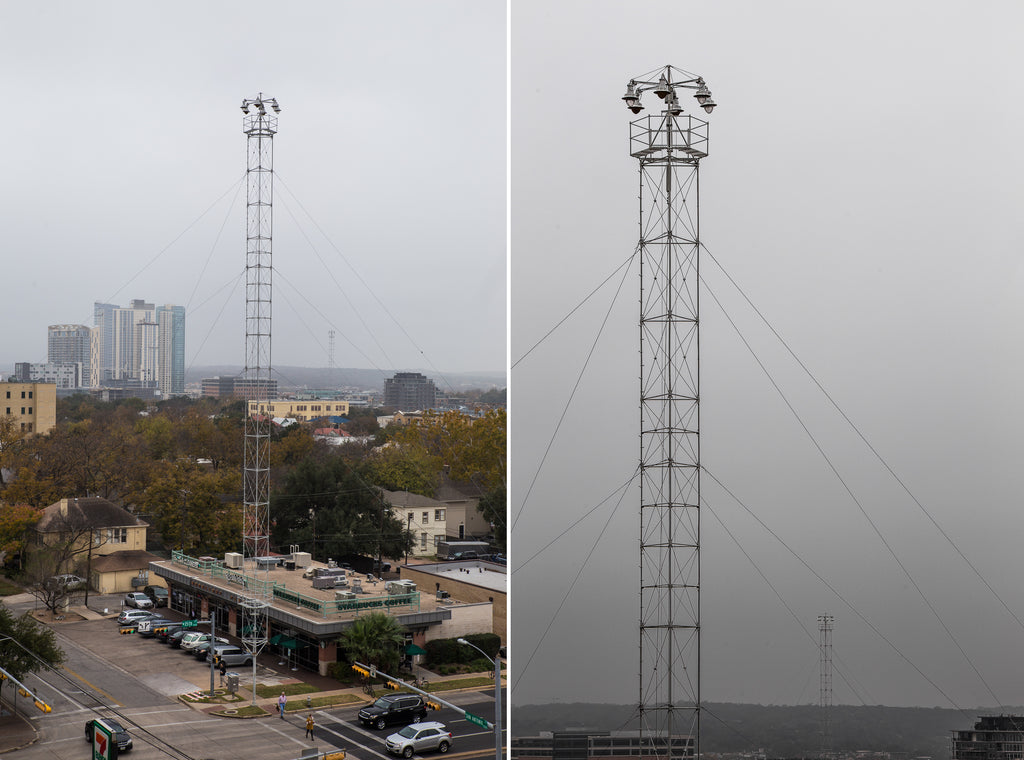 Sometimes Referred to as "Moon Towers"