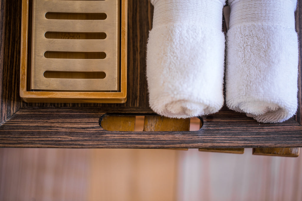 Details Inside the Bathroom at Sinya