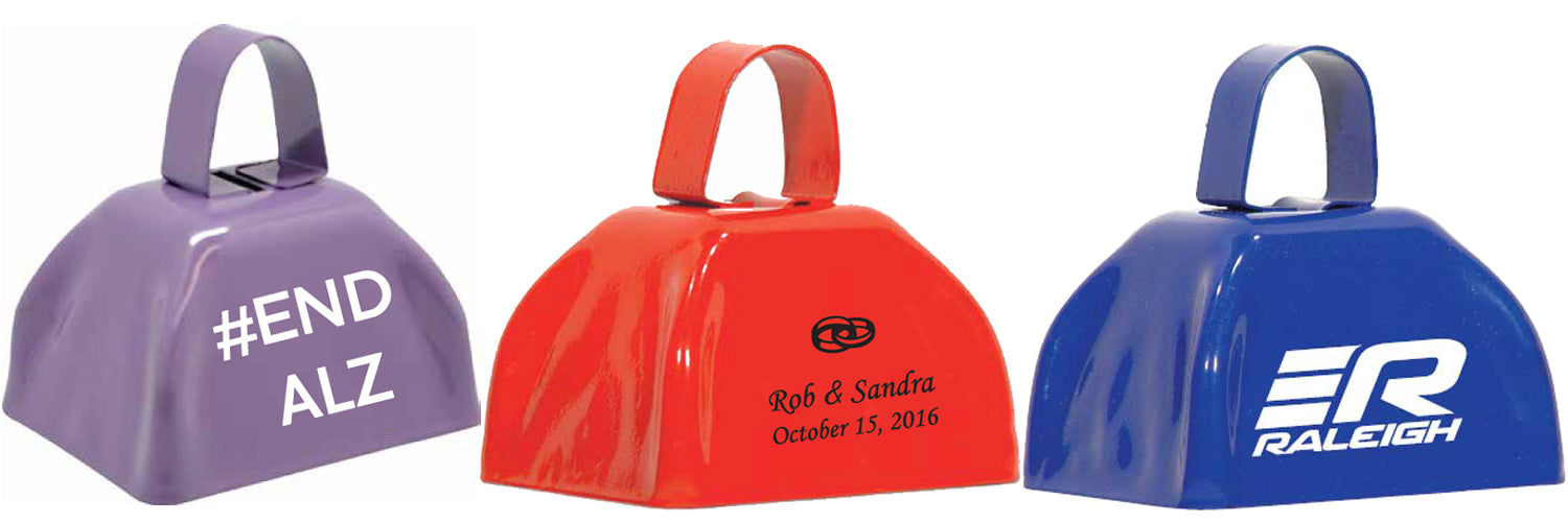 Printed Cowbells are great promotional products!