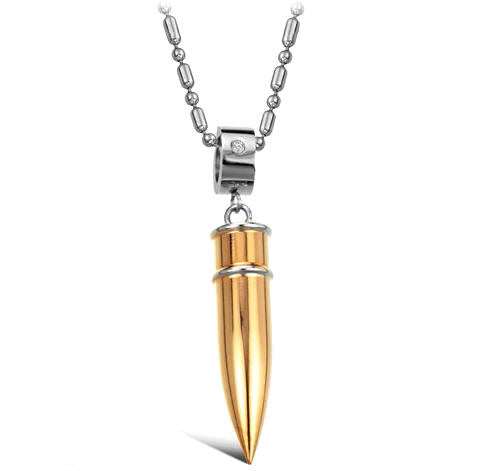 BULLET Pendant Chain Necklace