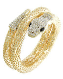 THE SNAKE - Wrap Mesh Cuff  Bracelet