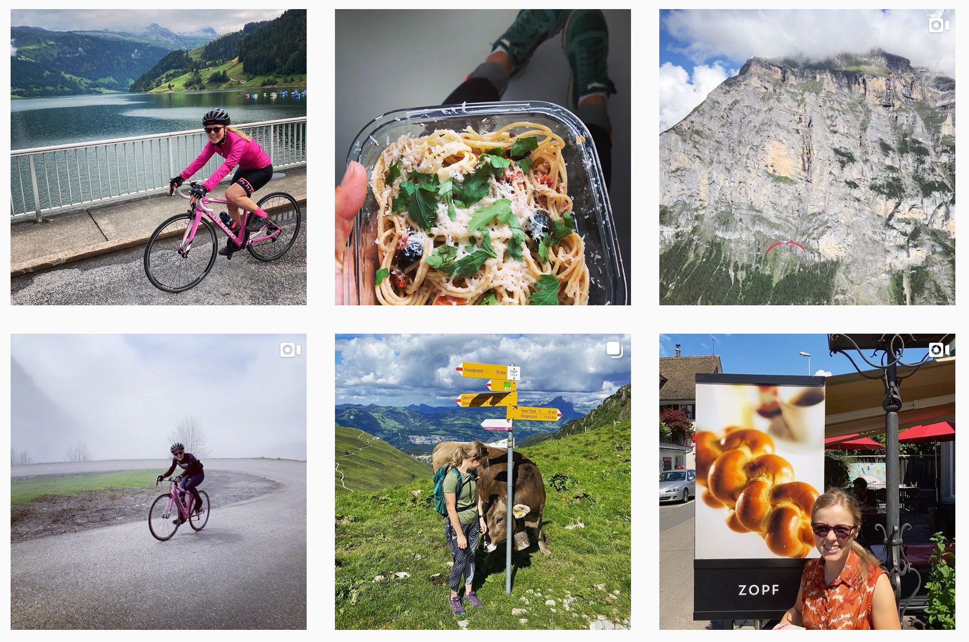dovile instagram cycling account