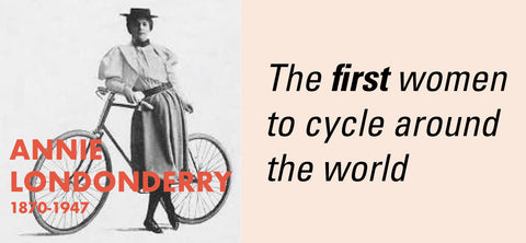 Annie Londonderry women cycling 