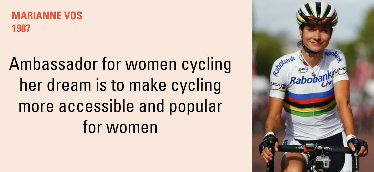 marianna vos woman cycling