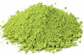 loose matcha green tea powder