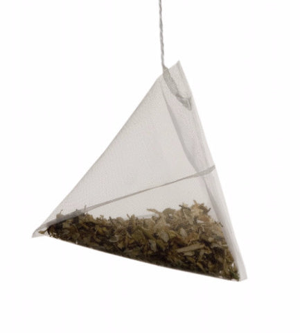 Pyramid tea bags are bad for the environment