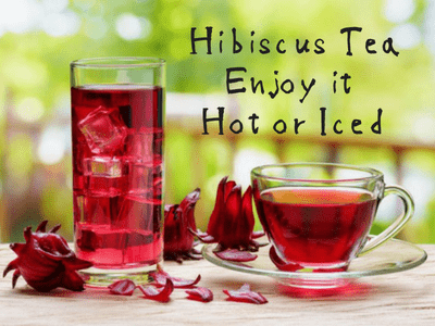 Hibiscus tea - Enjoy it hot or Iced