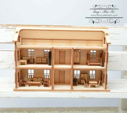 144 scale dollhouse kit