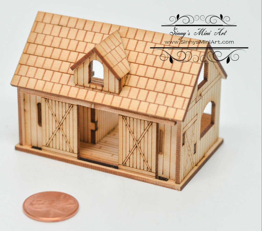 dollhouse barn kit