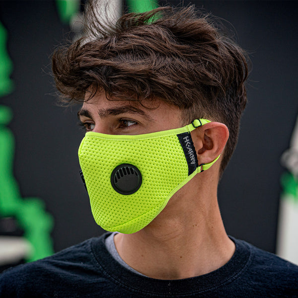 FLTRD Air - Neon Green - Carbon Filtered Mask