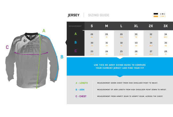 Jersey Chart