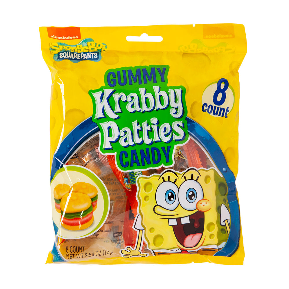 Frankford Spongebob Gummy Krabby Patties Peg Bags Candyvilleca Candyvilleca 6387