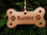 Personalised dog decorations