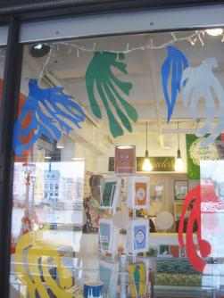 Matisse cut out inspired windows!
